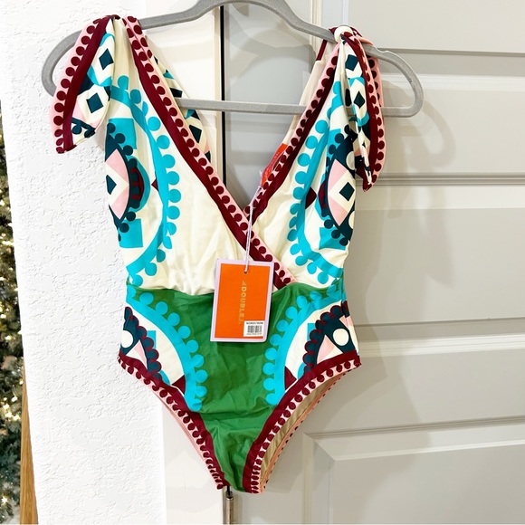 NWT La Double J Hazzard Swimsuit Ruote Placée in Lycra - Picture 2 of 5